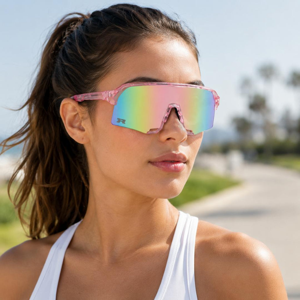 Runner Athletics | PINK Oversized Sport Sunglasses